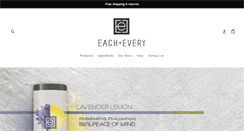 Desktop Screenshot of eachandevery.com